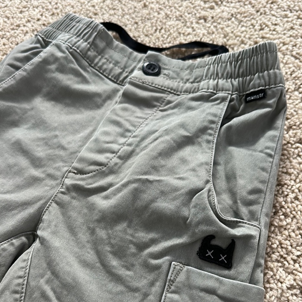 Munster Light Gray Casual Shorts
